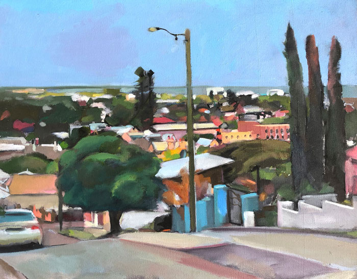 Fremantle oil painting by Michael Knight